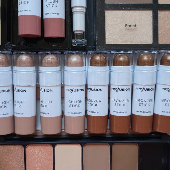 Profusion Makeup Lot-Contour Palettes-Bronzers-Blushes-Highlighters - Picture 6 of 8